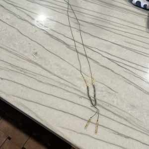 Pyrite gemstone necklace- never worn